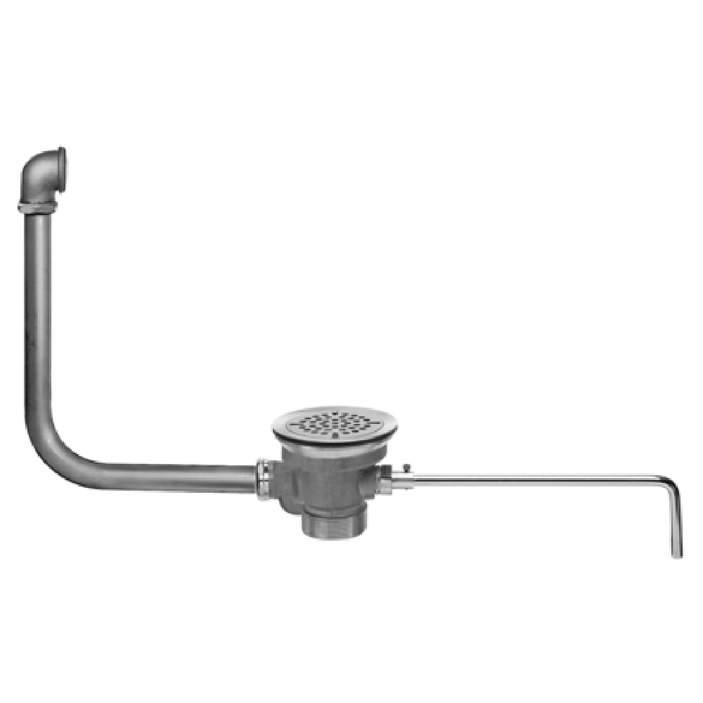 Fisher 22306 DrainKing Waste Valve Flat Strainer Overflow Body