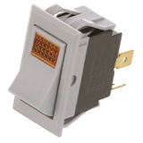 Star Mfg 2E-35127 Lighted Rocker Switch 7/8 X 1 1/2 Dpst