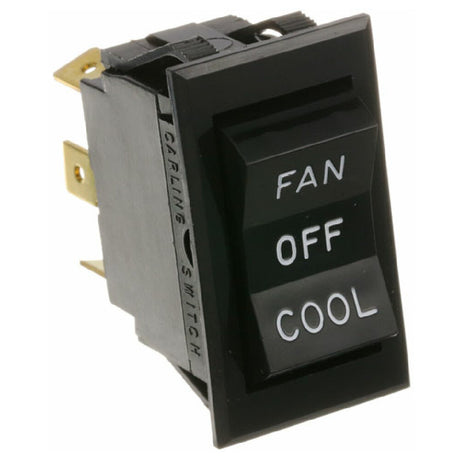 Montague 1305-6 Switch 7/8 X 1 1/2 Dpdt Ctr Off