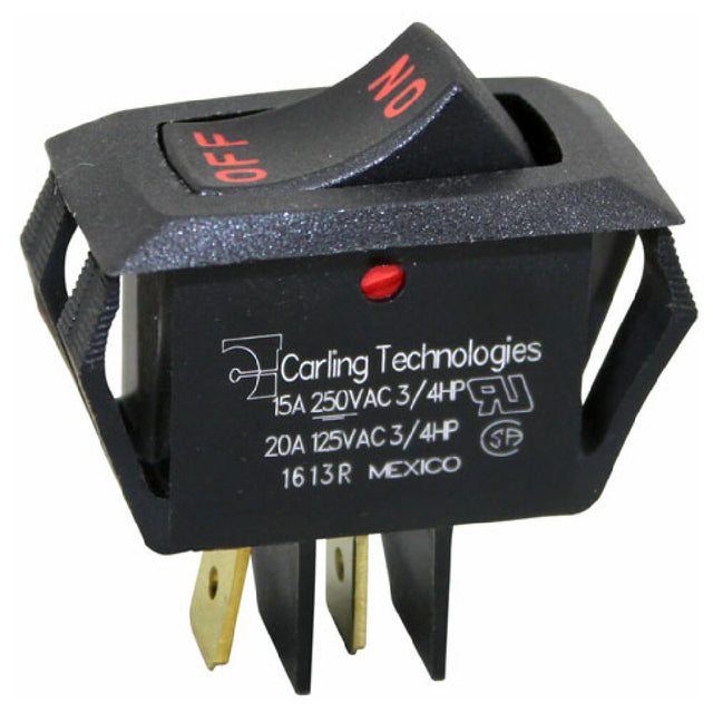 Private Label 421710 Switch On/off Black Rocker
