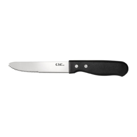 CAC China KPSK-50 Jumbo Steak Knife 5" Round Tip