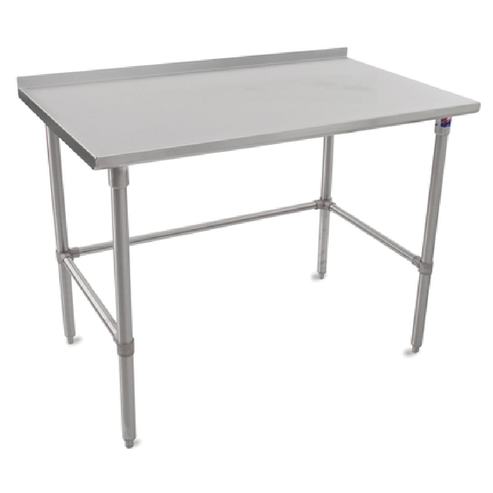 John Boos ST6R1.5-2430SBK Work Table 30"W X 24"D 16/300 Stainless Steel Top With 1-1/2"H Rear Up-turn