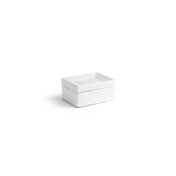 FOH RJR014WHP22 Jar 3.75"W X 5"D X 2.5"H Square