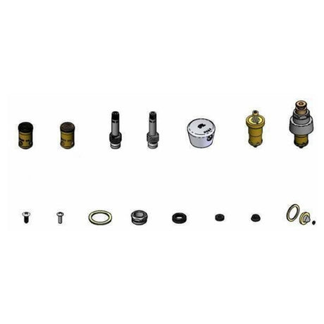 T&S Brass B-8K Faucet Parts Kit Includes: (6) LTC Removable Inserts (6) RTC Removable Inserts