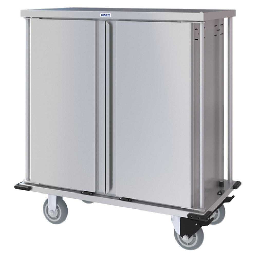 Dinex DXPTQC1T2D14 TQ Compact Meal Delivery Cart (2) Door 2-compartment