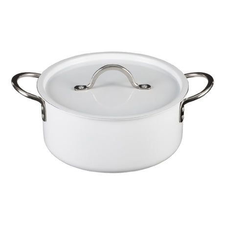 Bon Chef 73302-OM-W Country French X Ombre Sauce Pot 4 Qt 9 Oz 9.4″ Dia X 4.4″ H