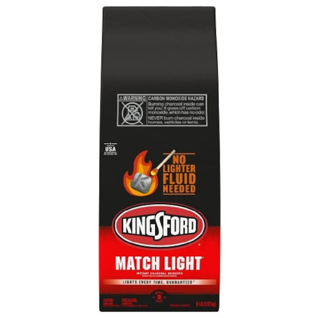 AllPoints 42417 8lb Match Light Briquets Kingsford