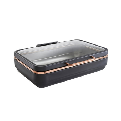 Bauscher Hepp 57.0003.9300 - Induction Plus Chafing Dish, GN1/1, Black/copper