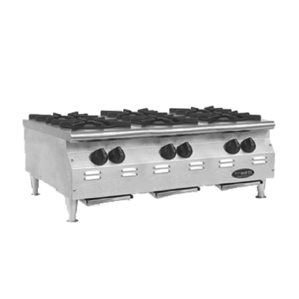 Eagle CLHP-6-NG-X RedHots® Chef's Line® Hotplate Counter Unit Gas