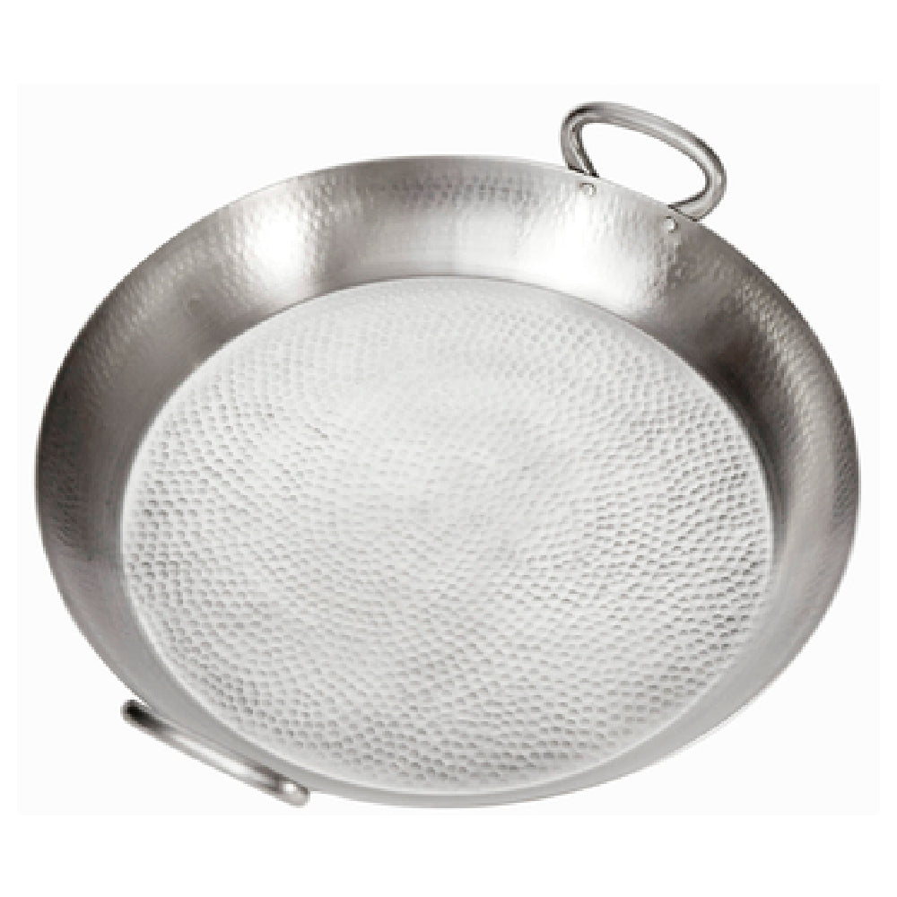 American Metalcraft GP21 Griddle Paella Pan 21-3/4" Dia. X 4-3/4"H Round