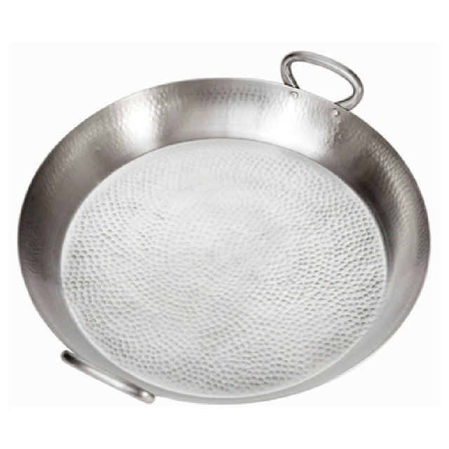 American Metalcraft GP21 Griddle Paella Pan 21-3/4" Dia. X 4-3/4"H Round