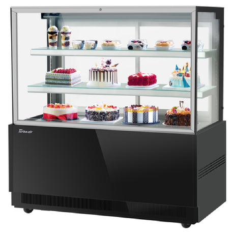 Turbo Air TBP60-54FN_WH Refrigerated Bakery Display Case 59"W X 27-1/2"D X 51-7/8"H