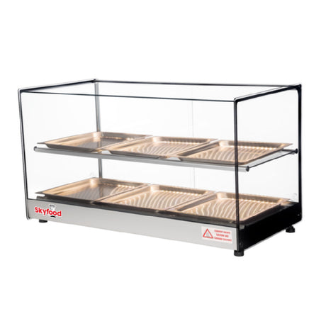 Skyfood Equipment FWDS2-33-6P Food Warmer Display Case Countertop 33"W