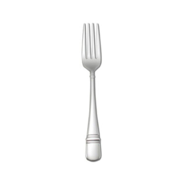 1880 Hospitality T119FDEF Oneida® Dessert Fork 6-3/4" Banded Teardrop Shaped Handle