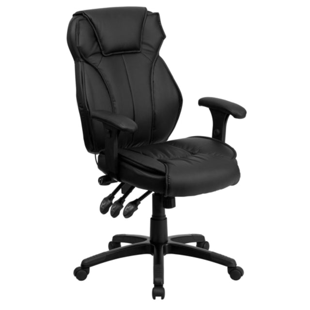 Flash Furniture BT-9835H-GG Executive Swivel Office Chair 42-1/2" To 48-3/4" Adjustable Height