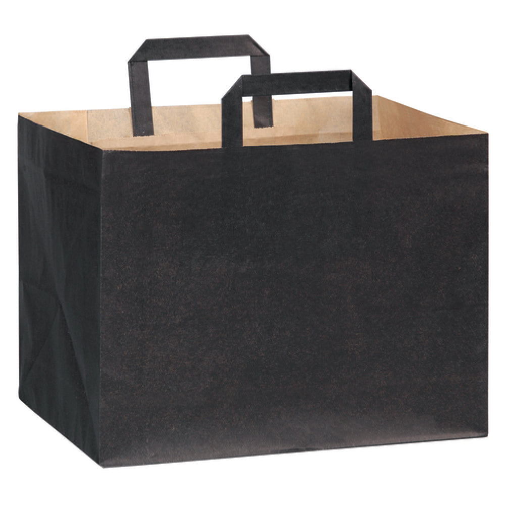 PacknWood 210CABTRN - Takeout Bag, 12.5" X 8.7" X 9.65", Large And Wide