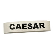 Service Ideas FBCAESARWB Flavor Band For "CAESAR" In White