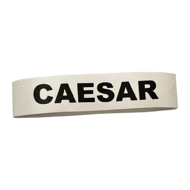 Service Ideas FBCAESARWB Flavor Band For "CAESAR" In White