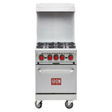 Iron Range IR-4B Commercial Range Natural Gas 24"W
