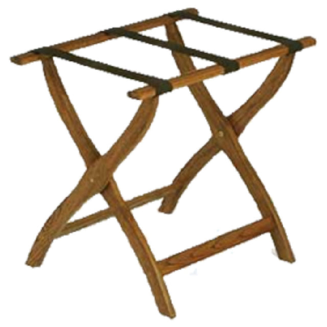 Forbes Industries 904-MO Luggage Rack 24"W X 19"D X 22"H Solid Oak