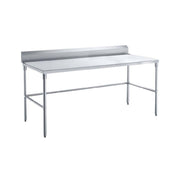 Sapphire Manufacturing SMTEOB-3060G Worktable 60"W X 30"D X 35"H 18/430 Stainless Steel
