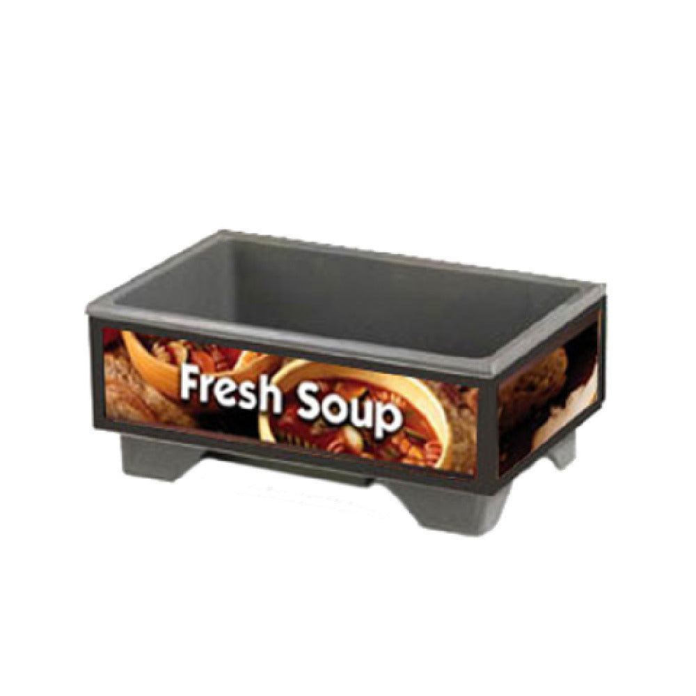 Vollrath 720200003 Cayenne® Rethermalizing Soup Merchandiser With Country Kitchen Graphics