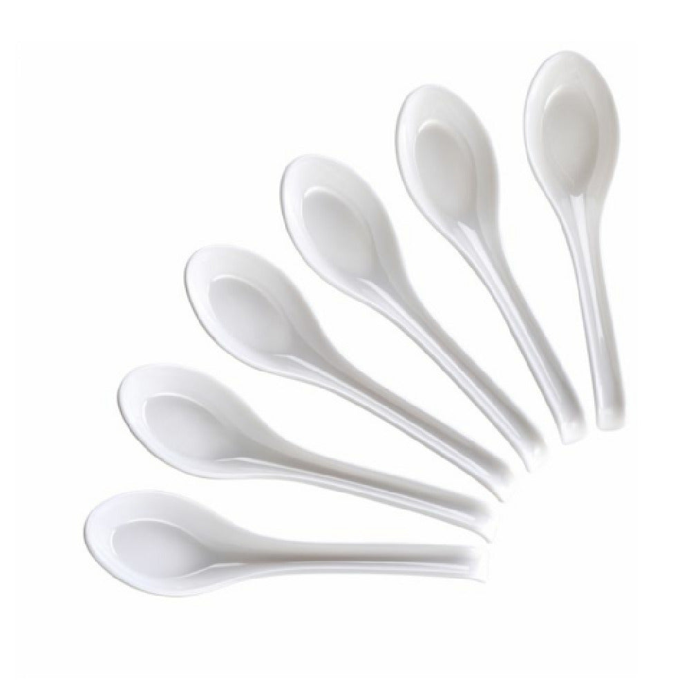 Harold Import Co. 97159 Helen's Asian Kitchen Asian Soup Spoons 1.75" X 6.50" X 0.75"H 0.75 Oz.