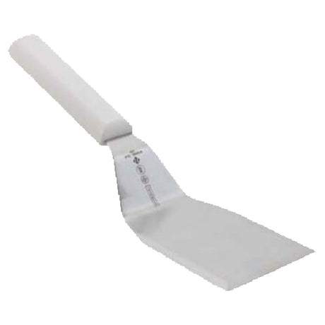 Franklin Machine Products 137-1325 Mundial® Hamburger Turner 4" White Polypropylene Handle