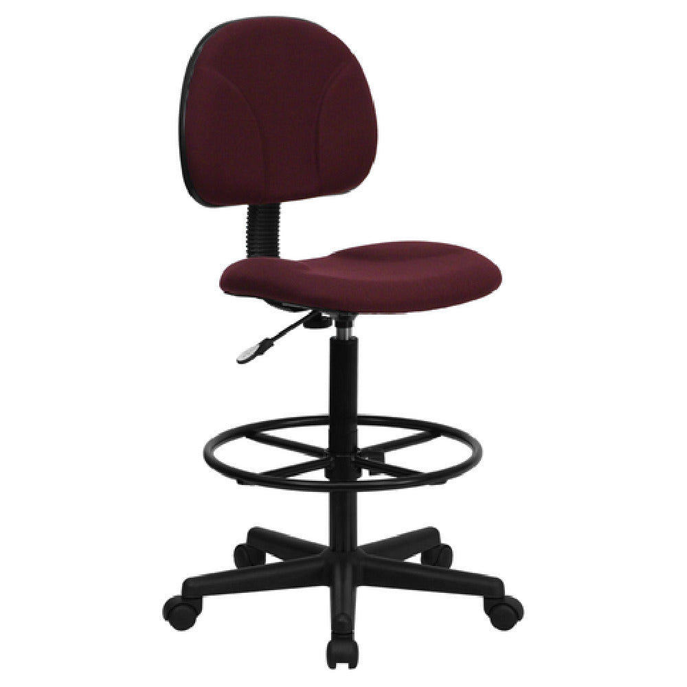 Flash Furniture BT-659-BY-GG Ergonomic Swivel Drafting Stool 38-1/4" To 42-3/4" Adjustable Height