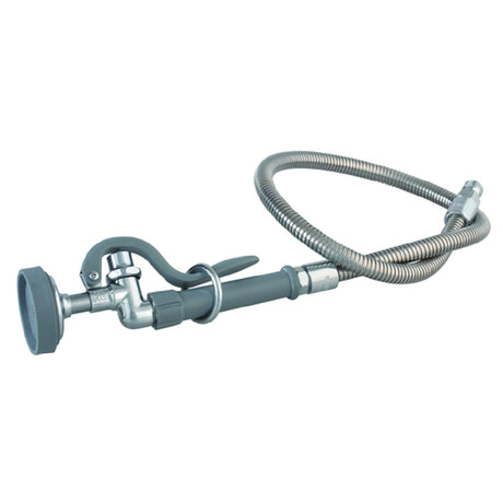 T&S Brass B-0100-60H Pre-Rinse Spray Spray Valve (B-0107) 60" Flexible Stainless Steel Hose