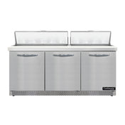 Continental Refrigerator D72N18-FB Designer Line Sandwich Unit Front Breather