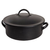 Steelite DW02CWG8BK Round Chafer 2.0 Qt 11.5"W X 9.5"D X 5.75"H
