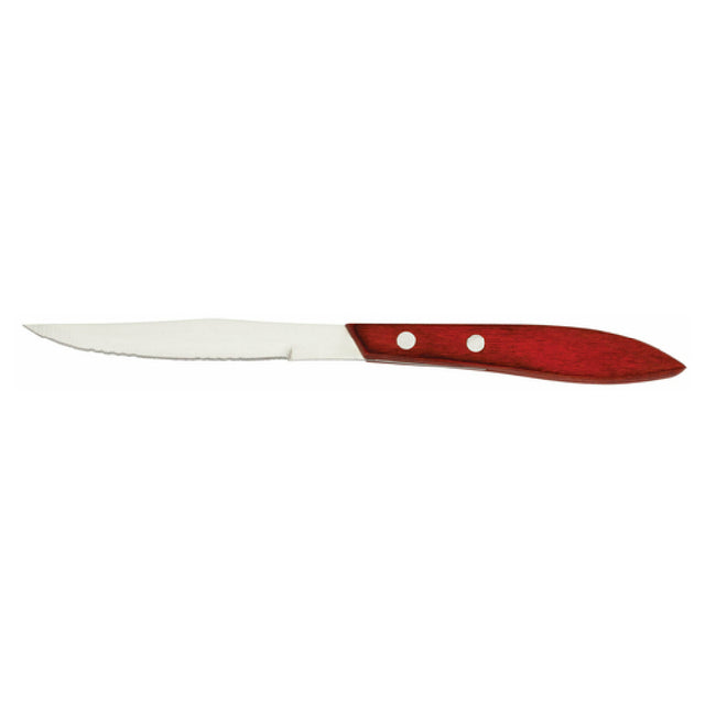 Steelite WL860527 Walco Steak Knife 4-1/4" Stainless Steel Blade 2 Rivets