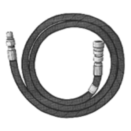 Crown Verity ZCV-NGH05 Natural Gas 1/2" Hose 10 Ft. Comes With Quick Disconnect For MCB-3036 & 4810 Ft.