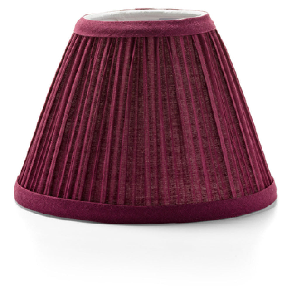 Hollowick 296BG Fabric Lamp Shade 4-1/2"H X 6" Dia. Pleated