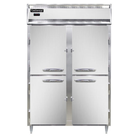 Continental Refrigerator DL2W-PT-HD-SD-GD Designer Line Heated Cabinet 50 Cubic Ft. Capacity