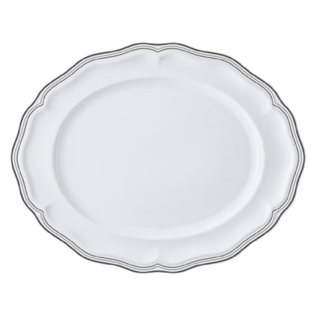 Steelite 62582FP817 Oval Platter 13.0" X 10.5" X 1.0" Adelina