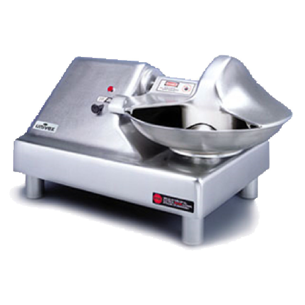 Univex BC14 Bowl Cutter 14" Diameter Stainless Steel Bowl 24 Rpm Twin Stainless Steel Knives 3500 Cuts/min