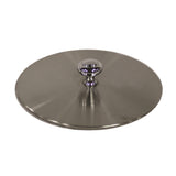 Service Ideas IBSQLID Service Ideas Stainless Ice Bucket Replacement Lid Brushed Stainless