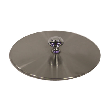 Service Ideas IBSQLID Service Ideas Stainless Ice Bucket Replacement Lid Brushed Stainless