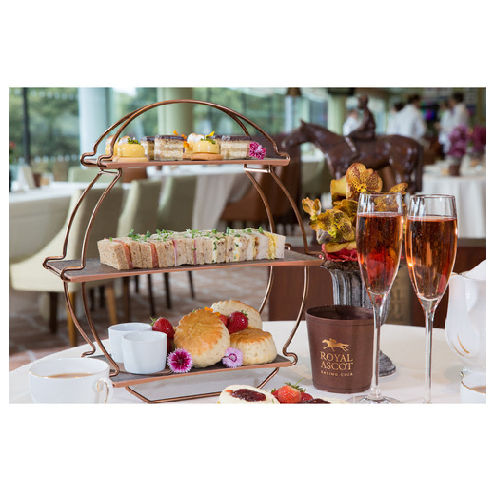 Bauscher Hepp TS3000RW - Display Stand, 14-1/4"L X 5-1/4"W X 15-1/4"H, 3-tier