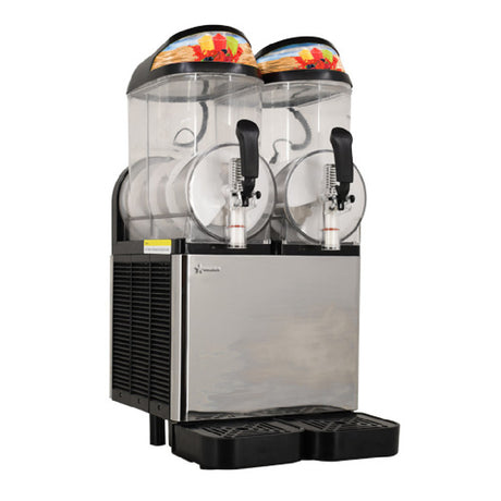 Omcan 47082 (DI-CN-0024-X) Slush Machine Countertop (2) 3.2 Gallon (12 Liter) Bowls