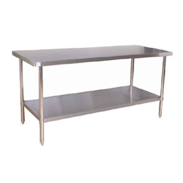 Klinger's Trading AST1830 Work Table 30"W X 18"D X 36"H 18/430 Stainless Steel Top