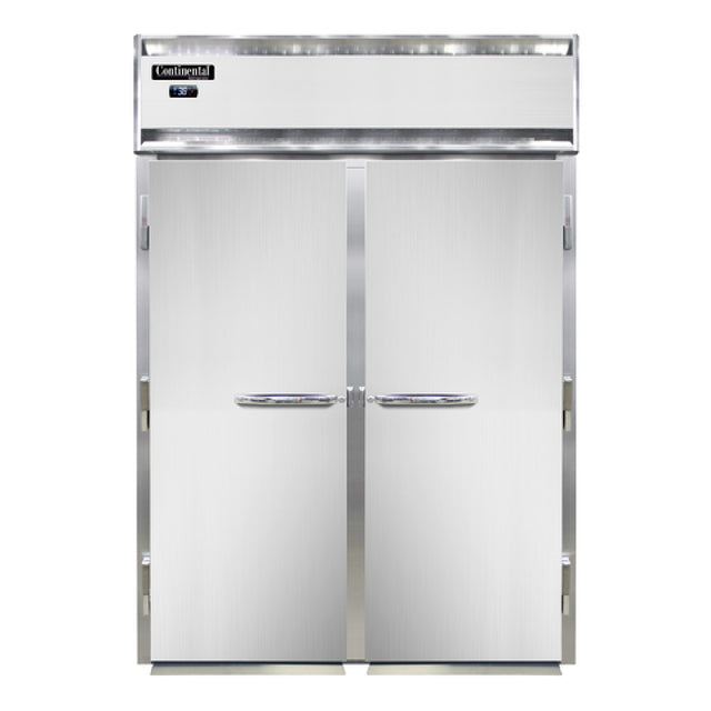 Continental Refrigerator DL2FI-SS-E Designer Line Extra-High Freezer Roll-in Two-section