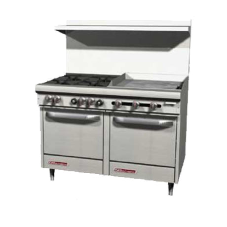 Southbend S48EE-3GR_LP S-Series Restaurant Range Gas 48"