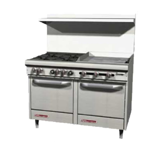 Southbend S48EE-2GR_NAT S-Series Restaurant Range Gas 48"