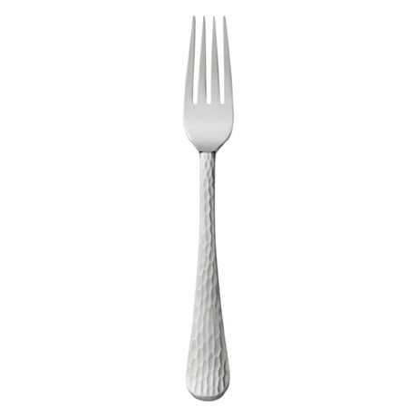 Libbey 794 027 (Formerly World Tableware) Dinner Fork 7-7/8" Hammered Mirror Finish Handle