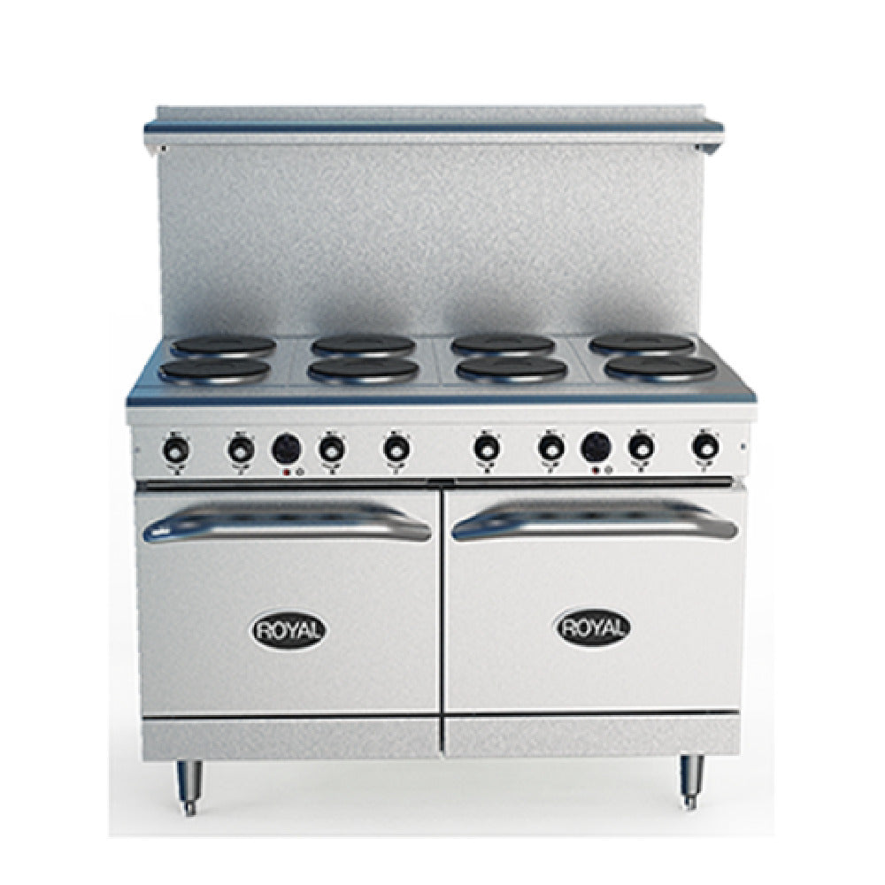 Royal Range Of California RRE-8_240/60/1 Restaurant Range Electric 48"