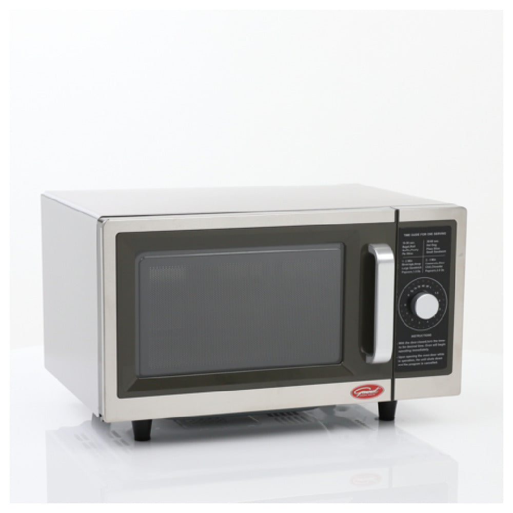 General GEW 1000D Commercial Microwave Oven 1.0 Cu. Ft. Interior Dial Control