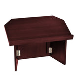 Alpine Industries ADI661-05-MA Foldable Tabletop Lectern Mahogany